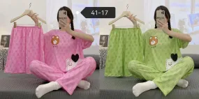 3 Pcs Women's Pajama Home Wear P41-17