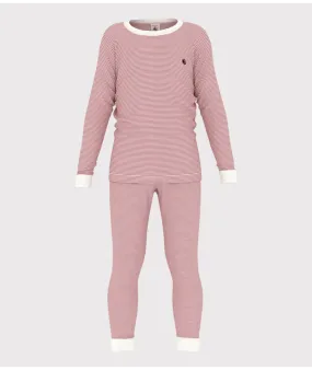 A0BIW PYJAMA - ROSEWOOD/MARSHMALLOW