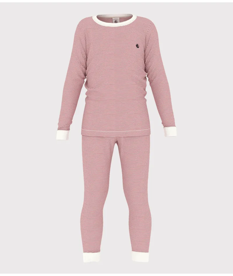 A0BIW PYJAMA - ROSEWOOD/MARSHMALLOW