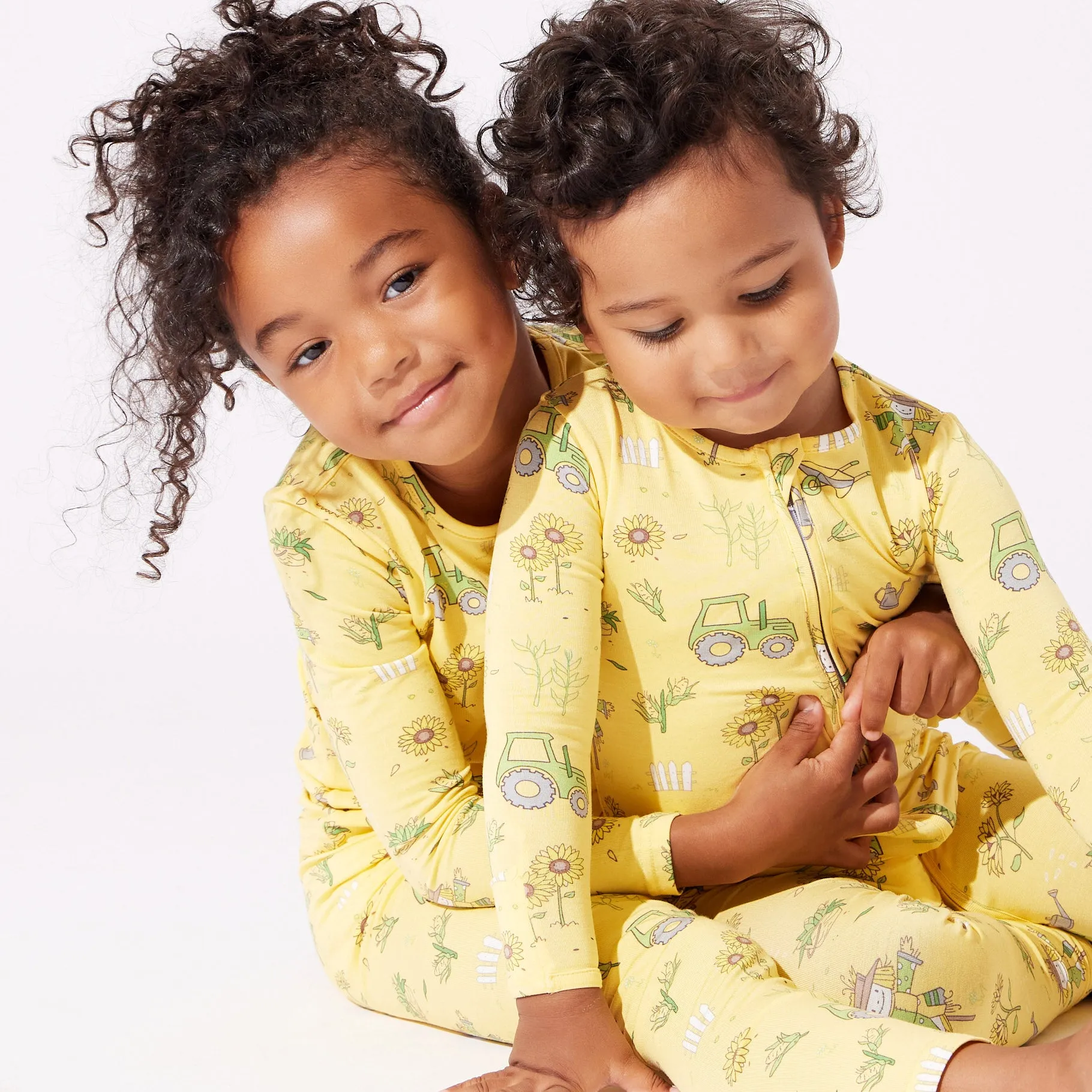 Autumn Harvest Bamboo Kids Pajamas