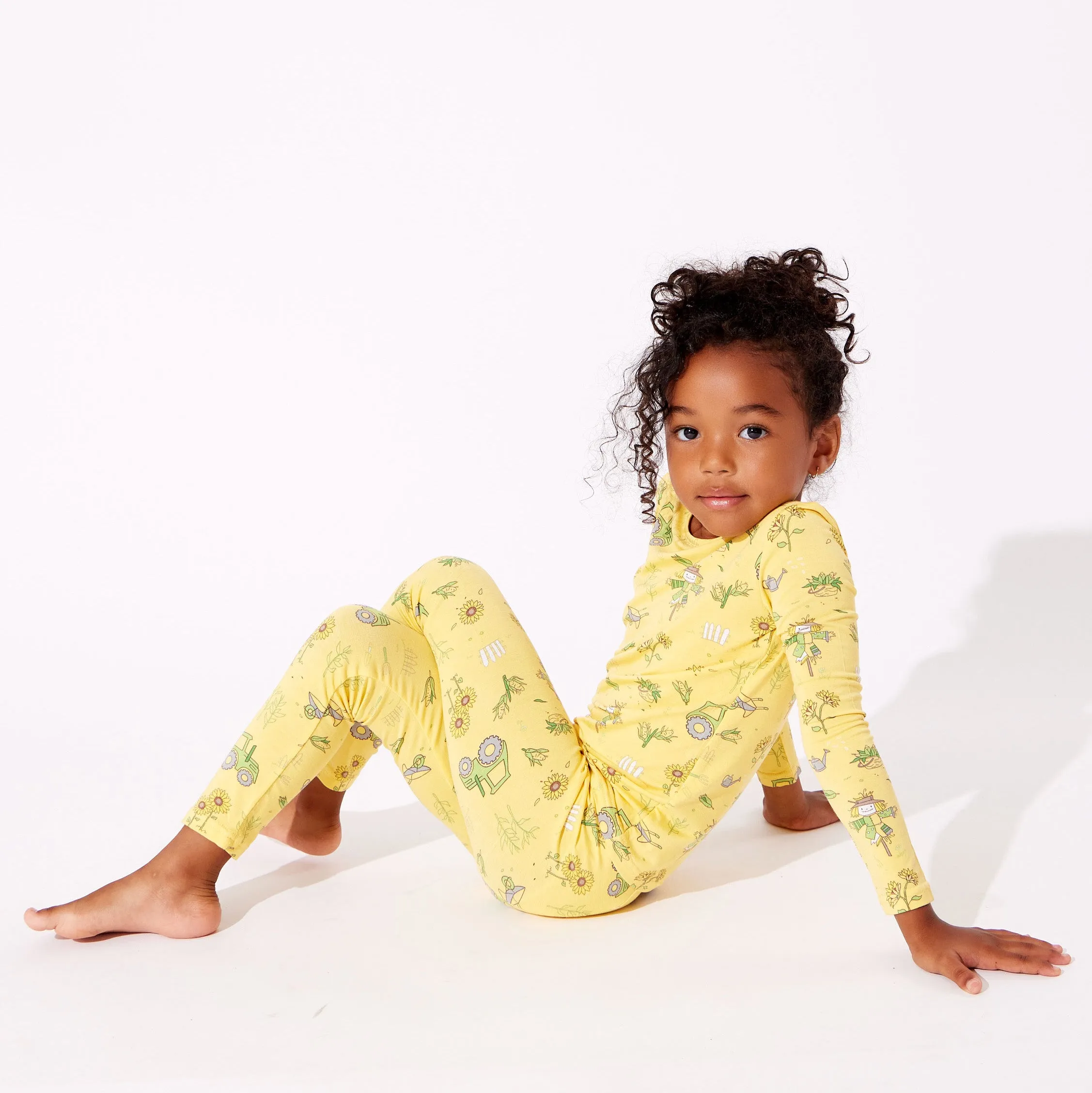 Autumn Harvest Bamboo Kids Pajamas