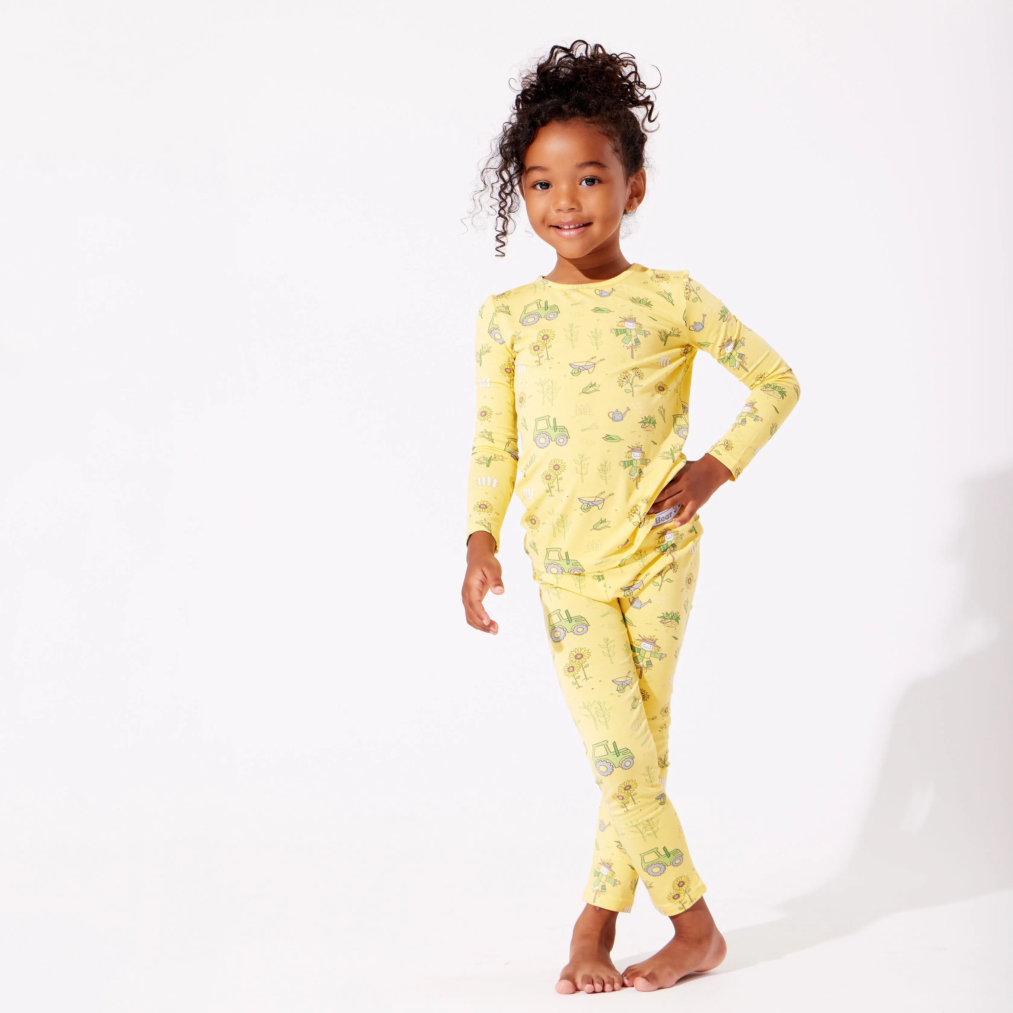 Autumn Harvest Bamboo Kids Pajamas