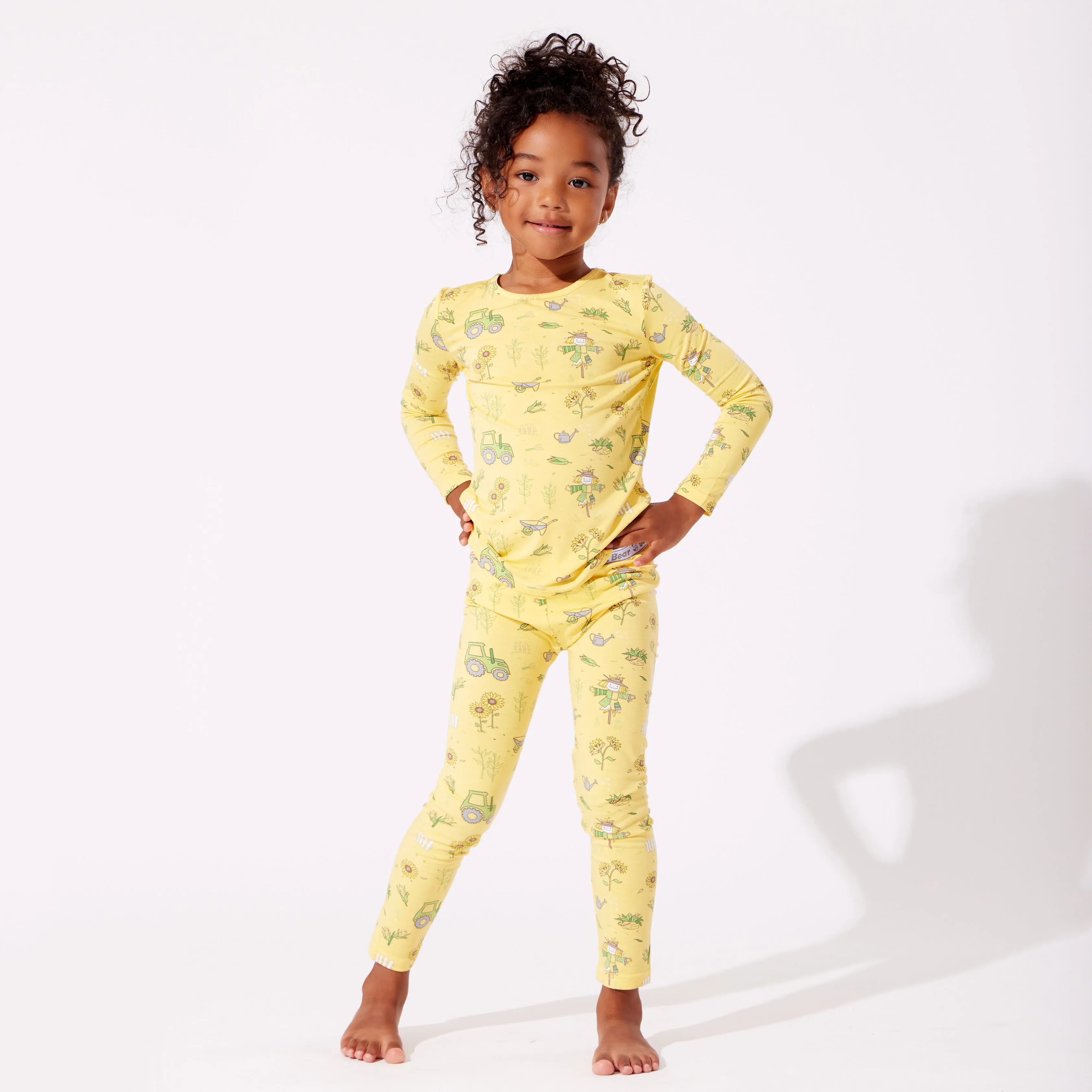 Autumn Harvest Bamboo Kids Pajamas