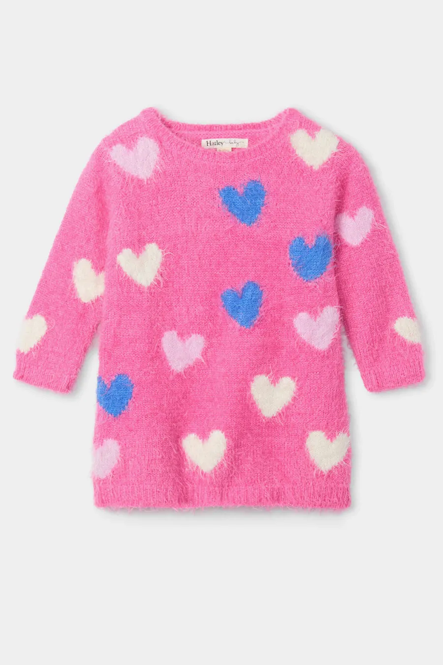 Baby Girl Dress Hatley Confetti Hearts - Rose