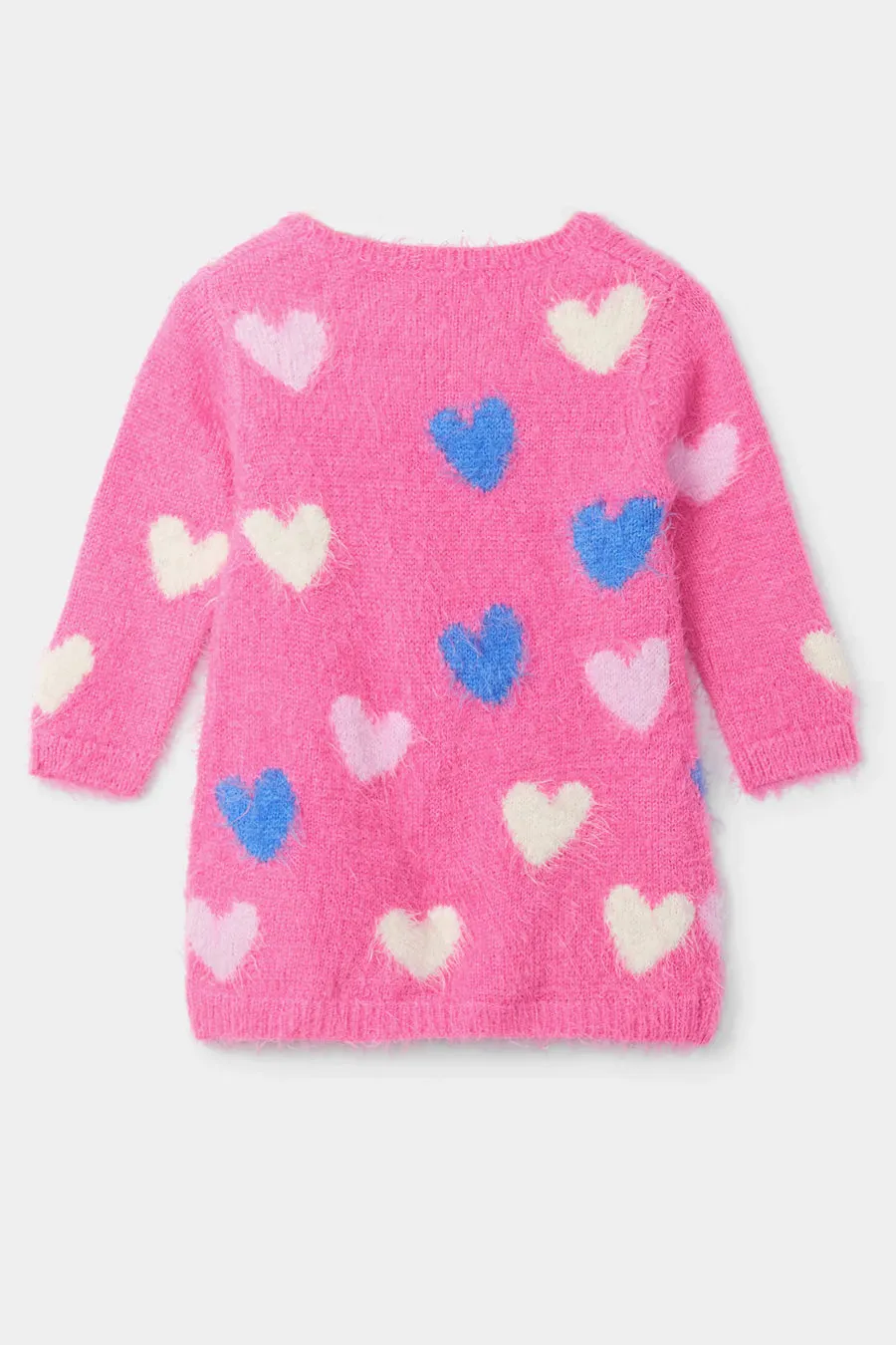 Baby Girl Dress Hatley Confetti Hearts - Rose