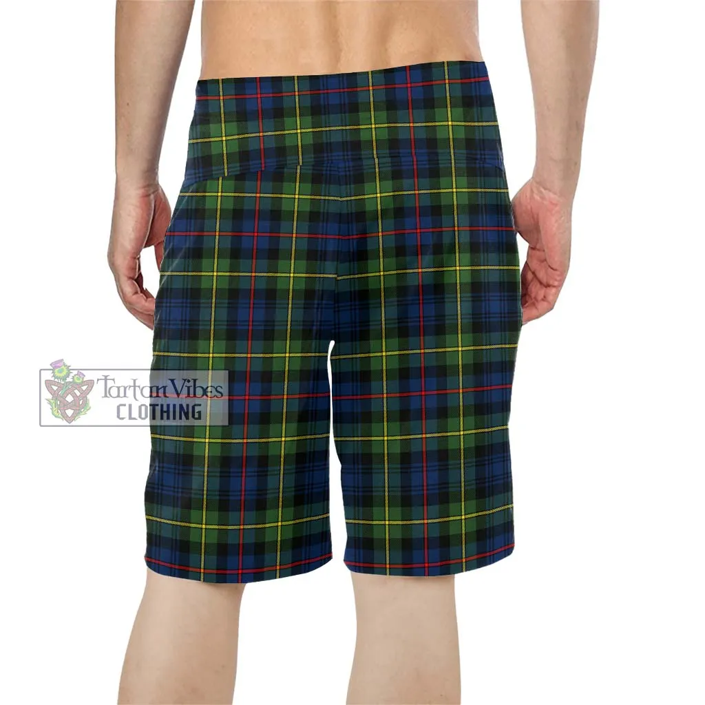 Bailey Modern Tartan Men's Board Shorts