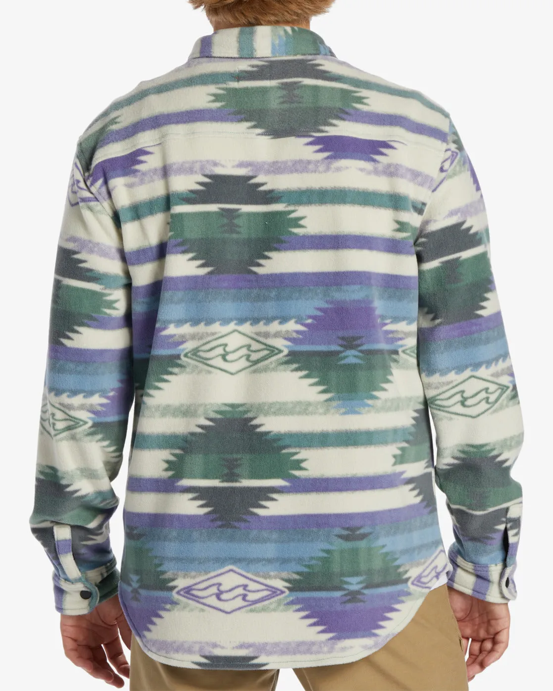 Billabong Furnace Flannel L/S Shirt-Washed Blue