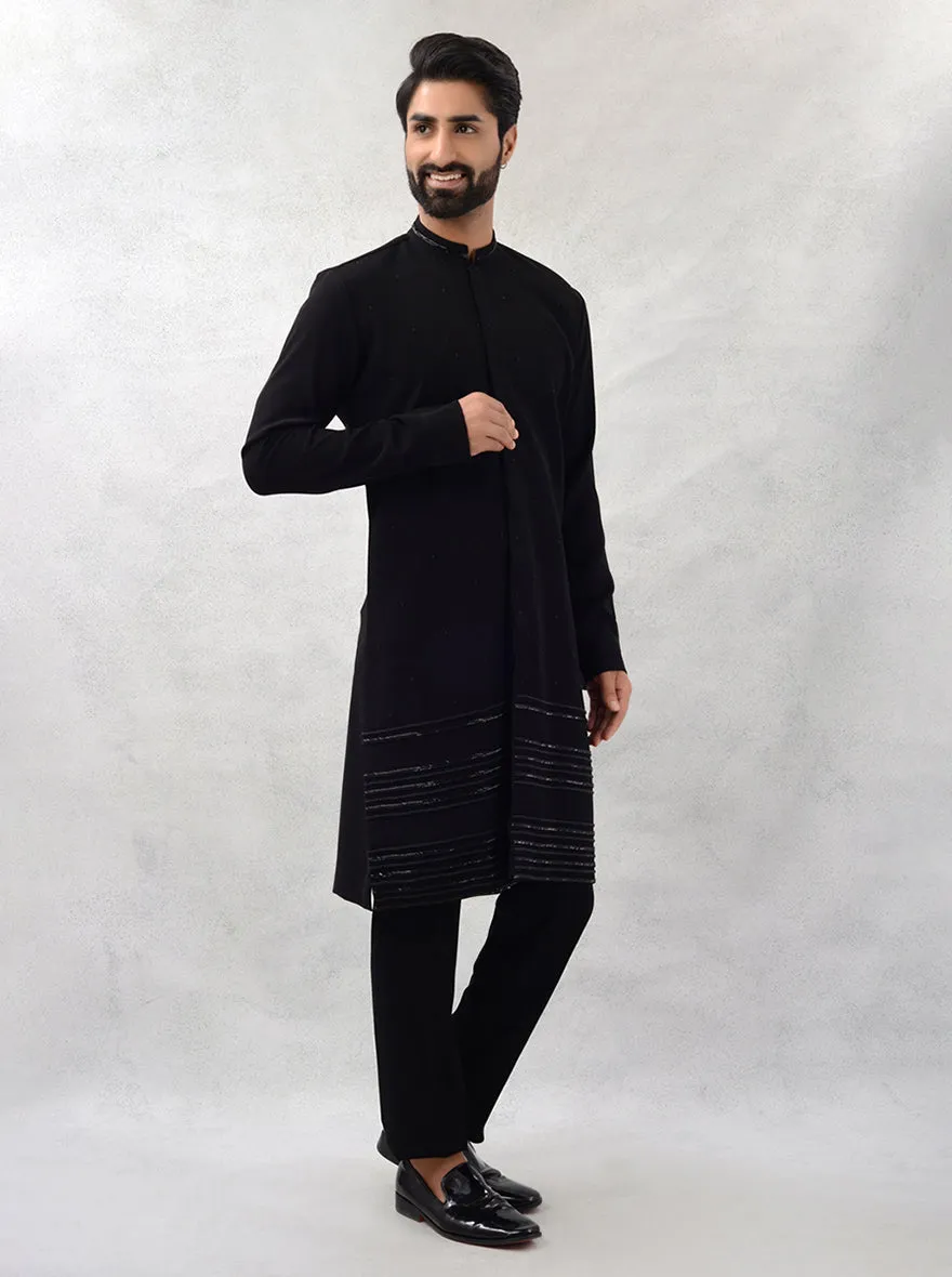 Black  Kurta Pajama | TULA