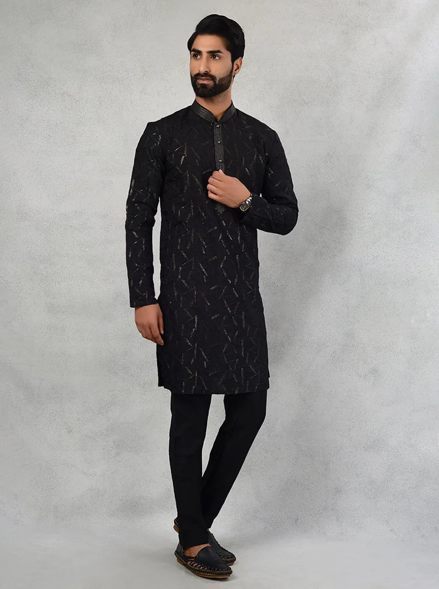 Black Kurta Pajama | TULA