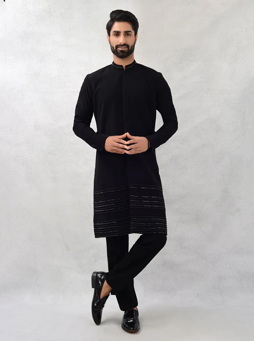 Black  Kurta Pajama | TULA