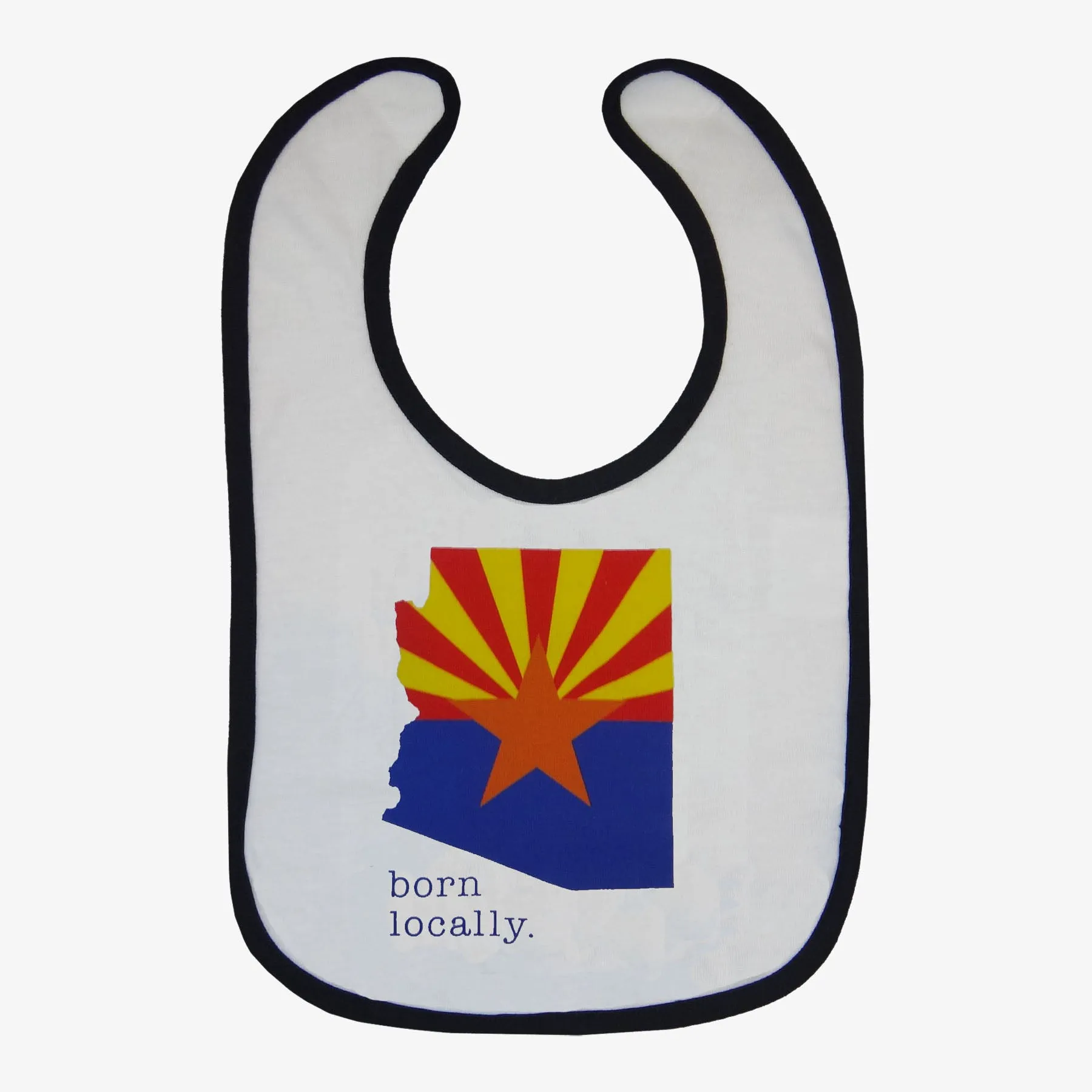 Born Locally Arizona Flag Bib