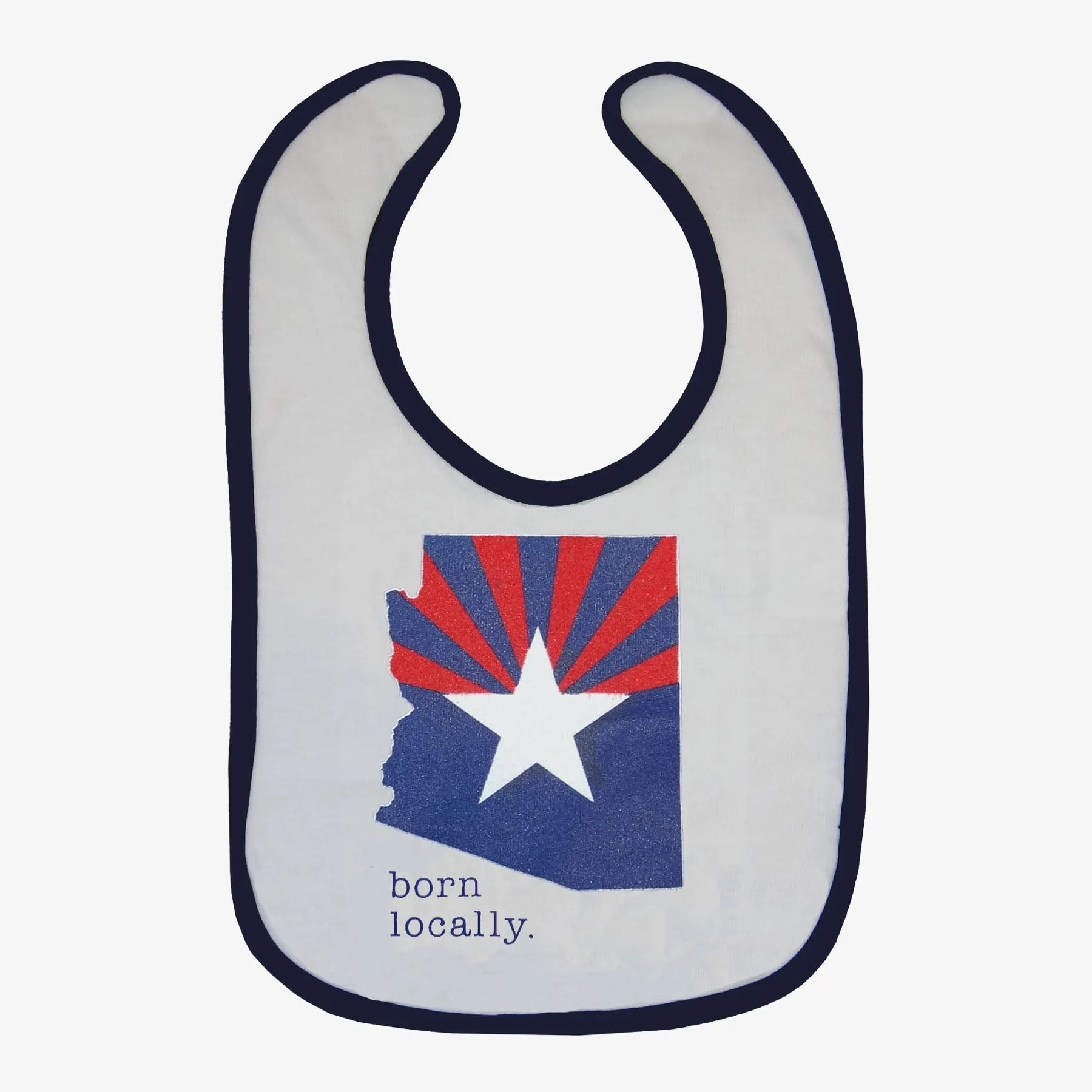 Born Locally Arizona Flag Bib