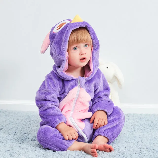 Boys- Girls Assorted Animal Onesies-Sleepers-Playtime - Toddler- Child