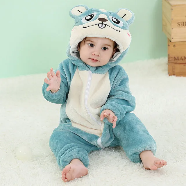 Boys- Girls Assorted Animal Onesies-Sleepers-Playtime - Toddler- Child