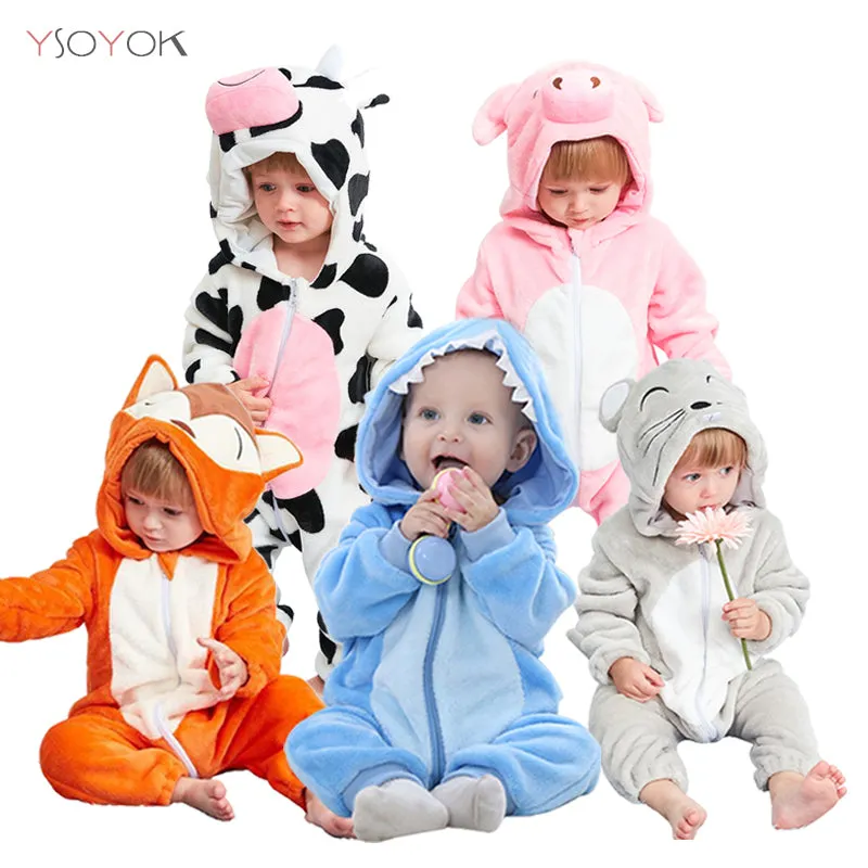 Boys- Girls Assorted Animal Onesies-Sleepers-Playtime - Toddler- Child