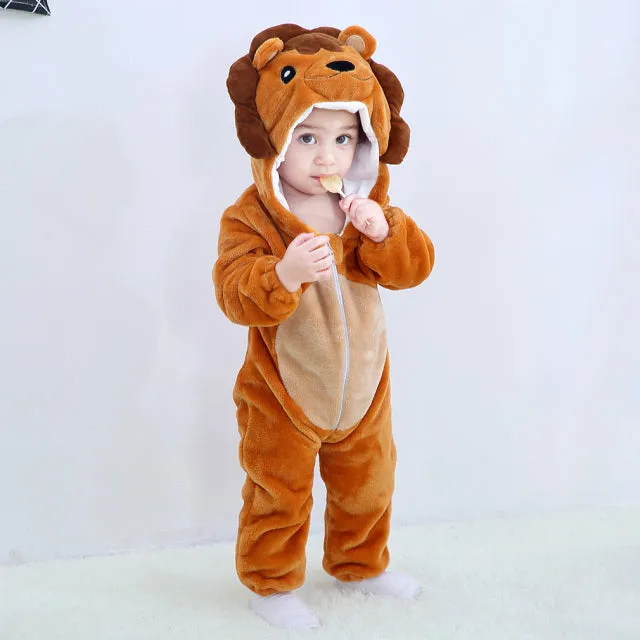 Boys- Girls Assorted Animal Onesies-Sleepers-Playtime - Toddler- Child