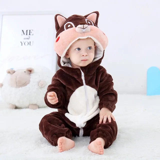 Boys- Girls Assorted Animal Onesies-Sleepers-Playtime - Toddler- Child