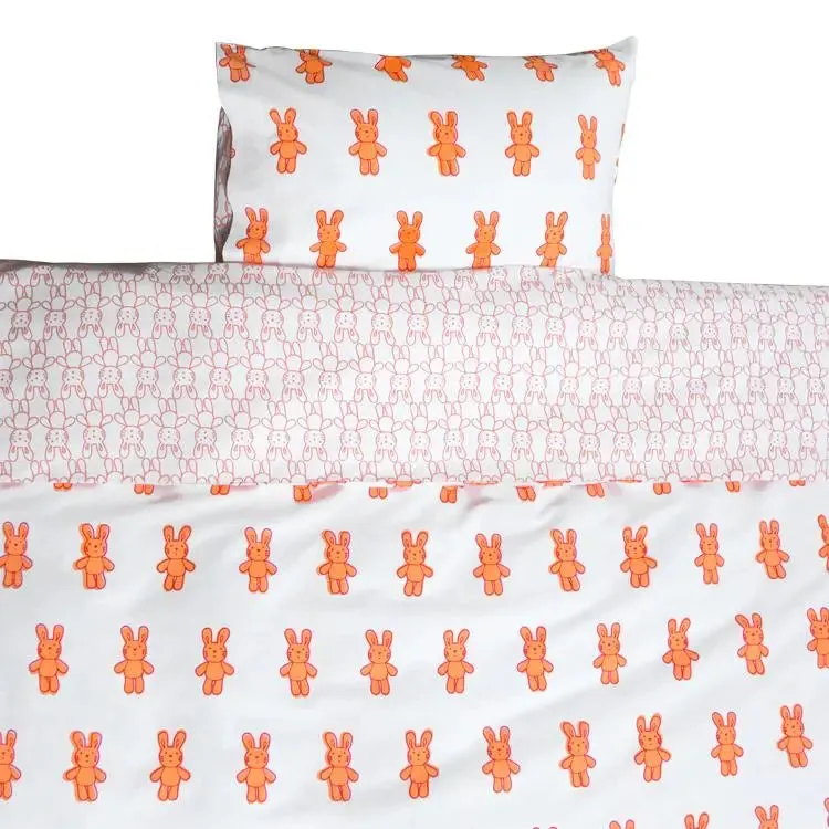 Bunny Rabbit Toddler Cot Bed Duvet Set