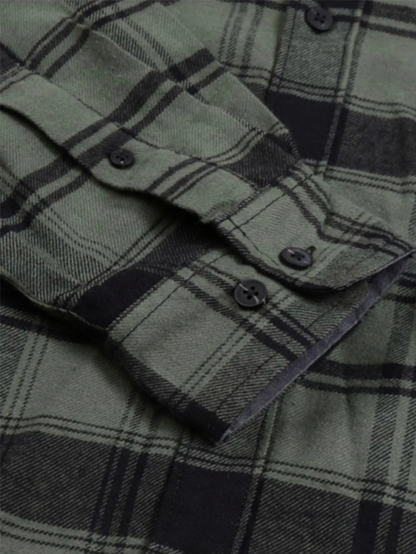 Cactus Long Sleeve Flannel  Shirt