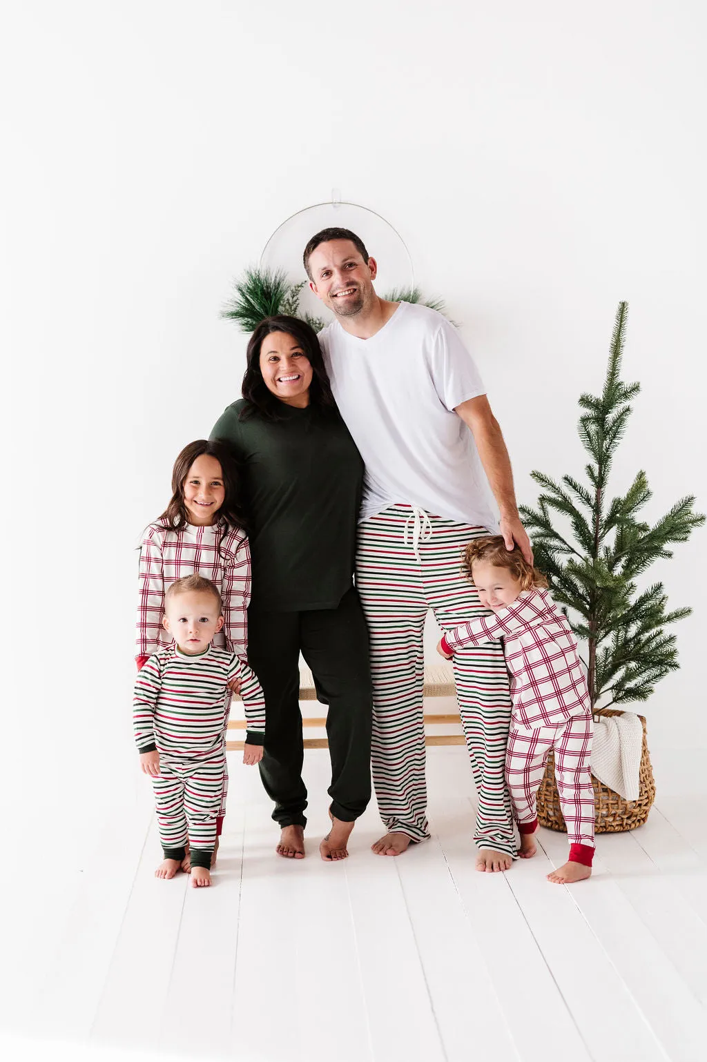 Children's Holiday Stripe Pajama Set