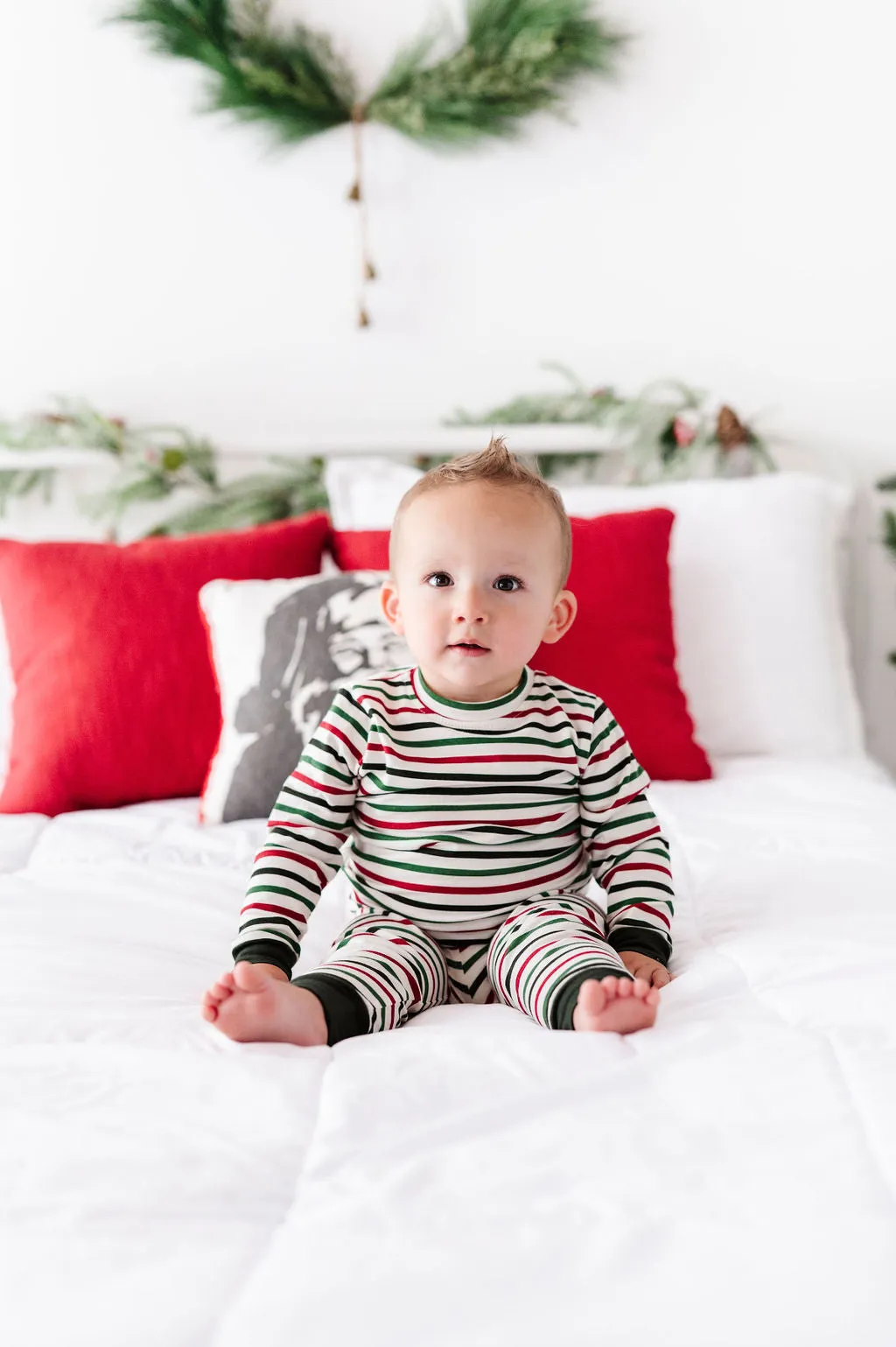 Children's Holiday Stripe Pajama Set