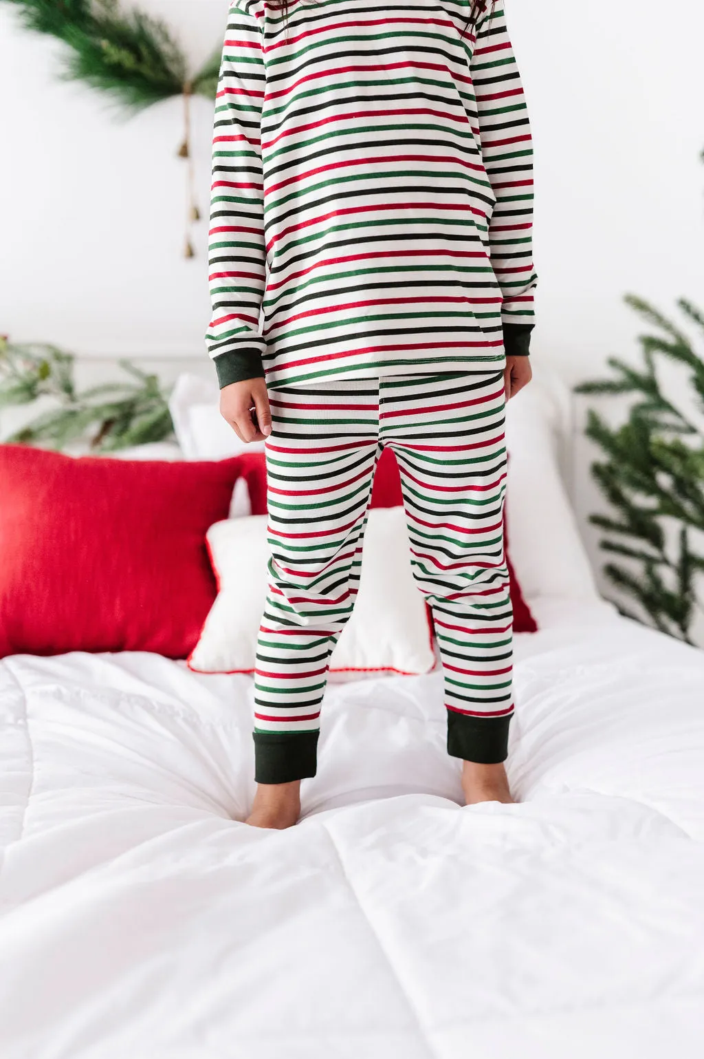 Children's Holiday Stripe Pajama Set