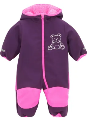 Children's softshell overalls Bpc Bonprix Collection, purple