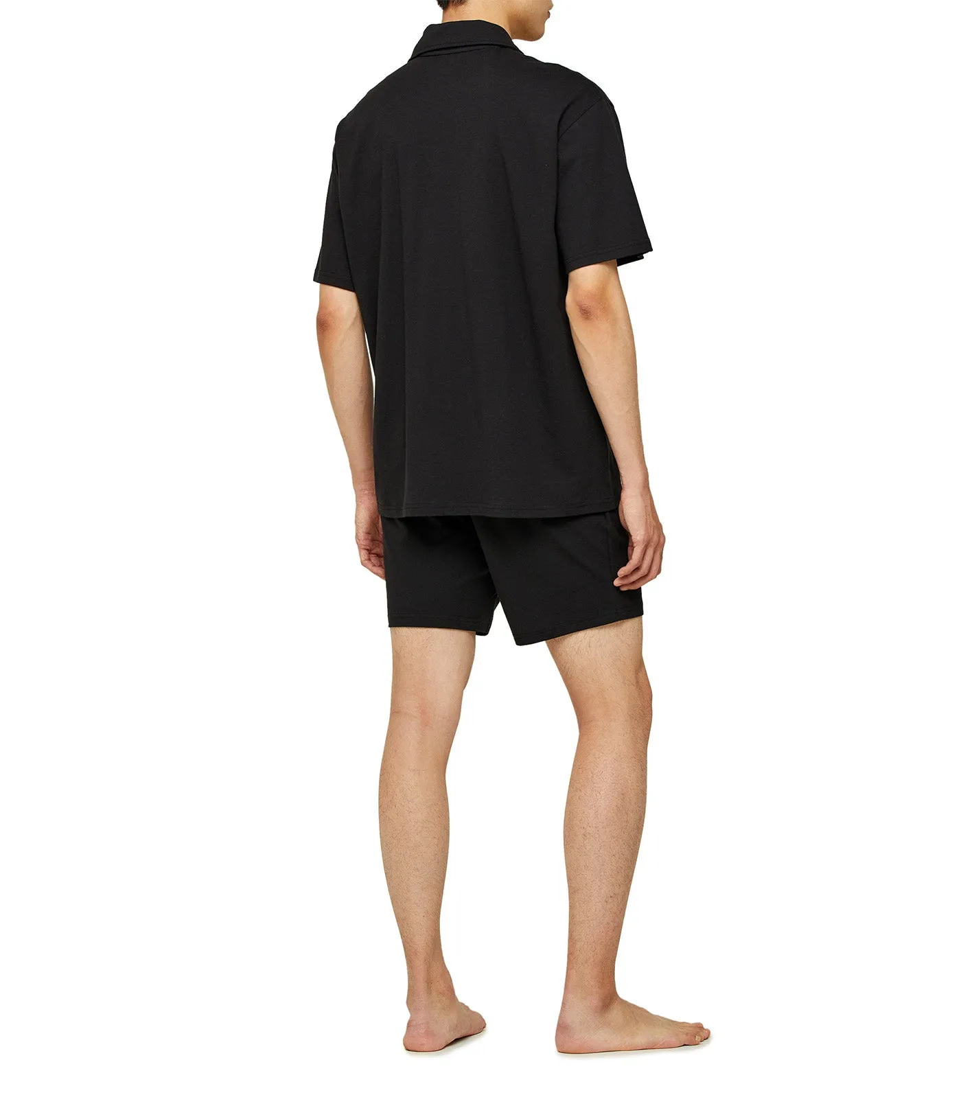 Cooling Lounge Sleep Shorts Black