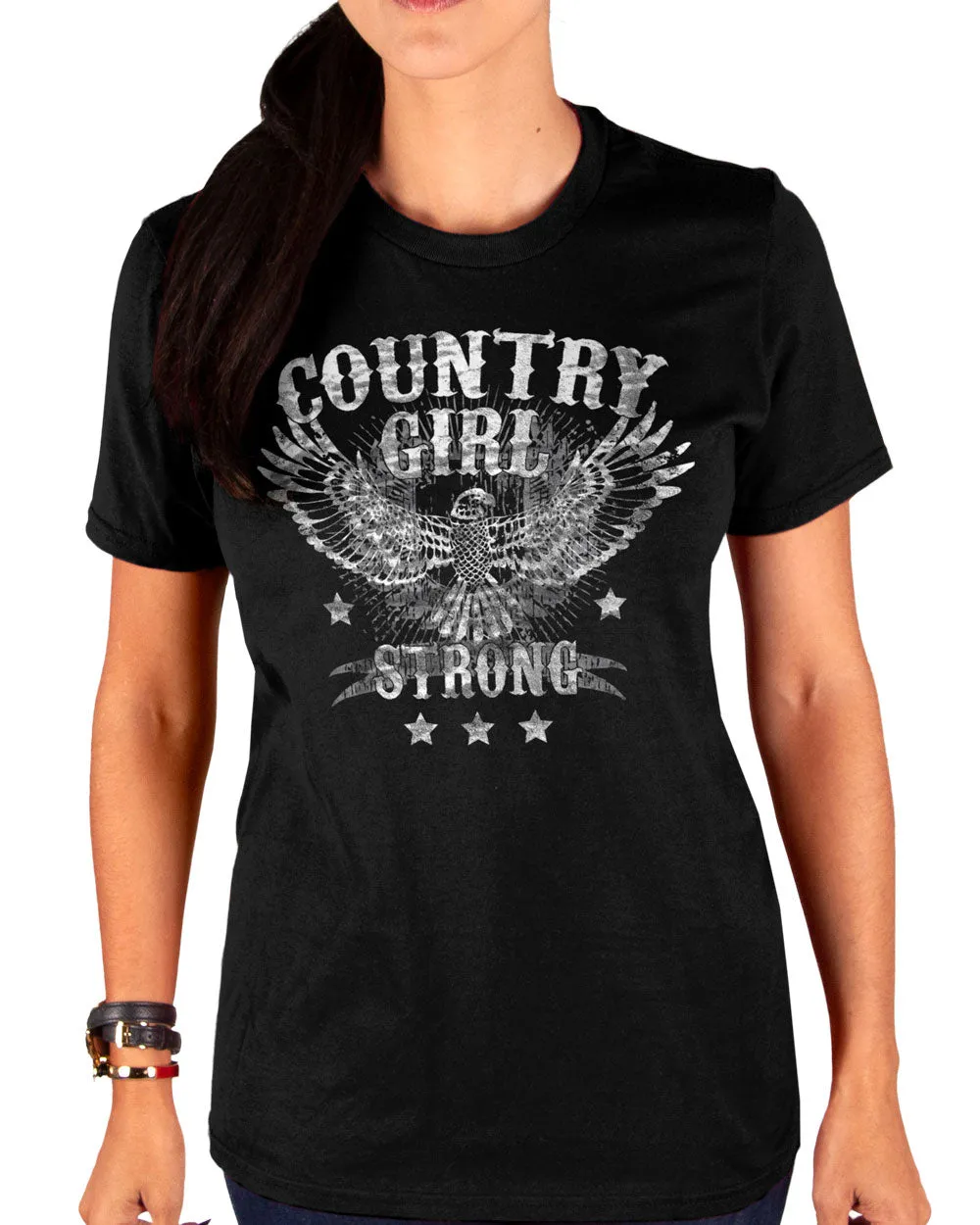 Country Girl® Women's Cotton Tee CG Strong