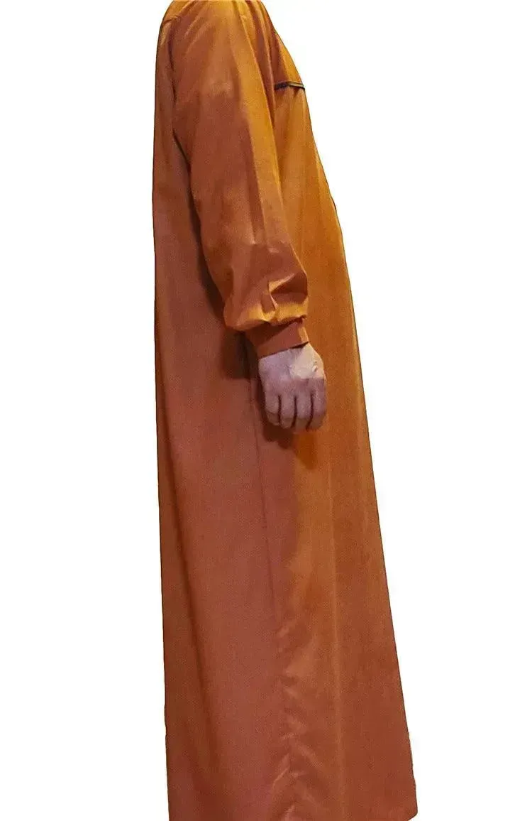 Fashionable and Elegant New Robe Arab  Men's Arab Men's Worship Robe Moroccan Men's Jalabiya