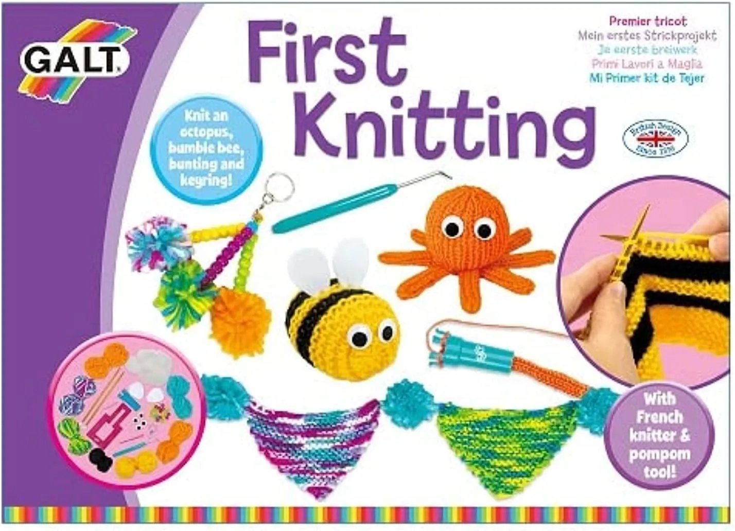 First Knitting - Children's Craft Set