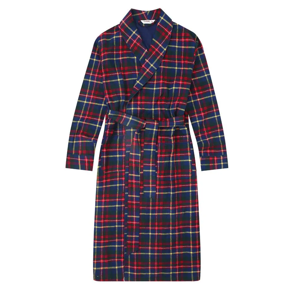 Flannel People Men's Flannel Robe