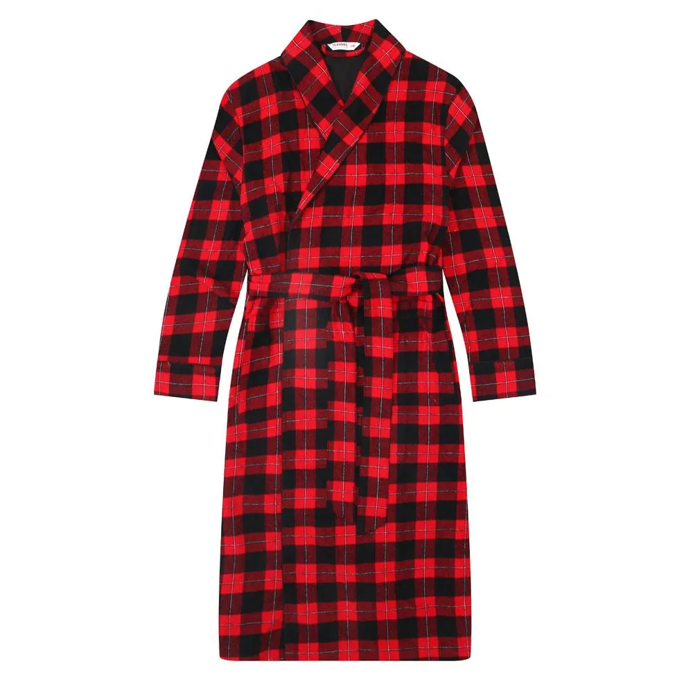 Flannel People Men's Flannel Robe