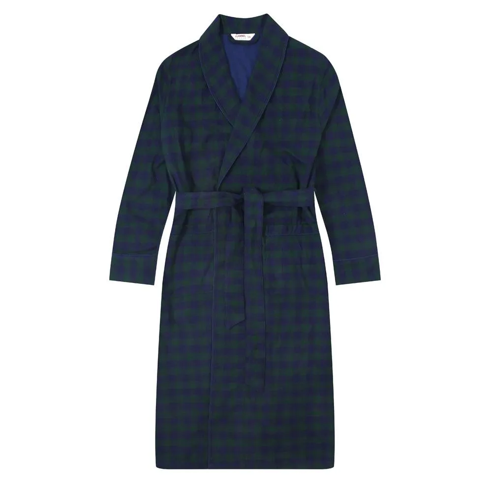 Flannel People Men's Flannel Robe