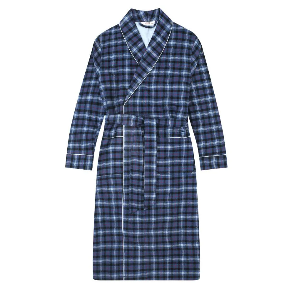 Flannel People Men's Flannel Robe