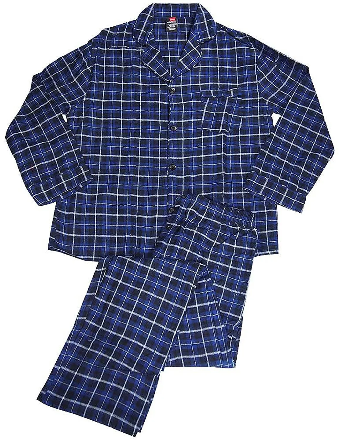 Hanes Men's Flannel Pajama Set