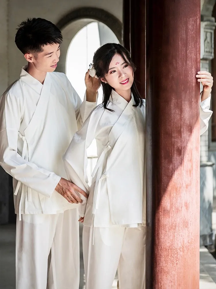 Hanfu Undergarment Set, Top and Bottom (Unisex)