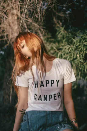 Happy Camper Shirt for Women