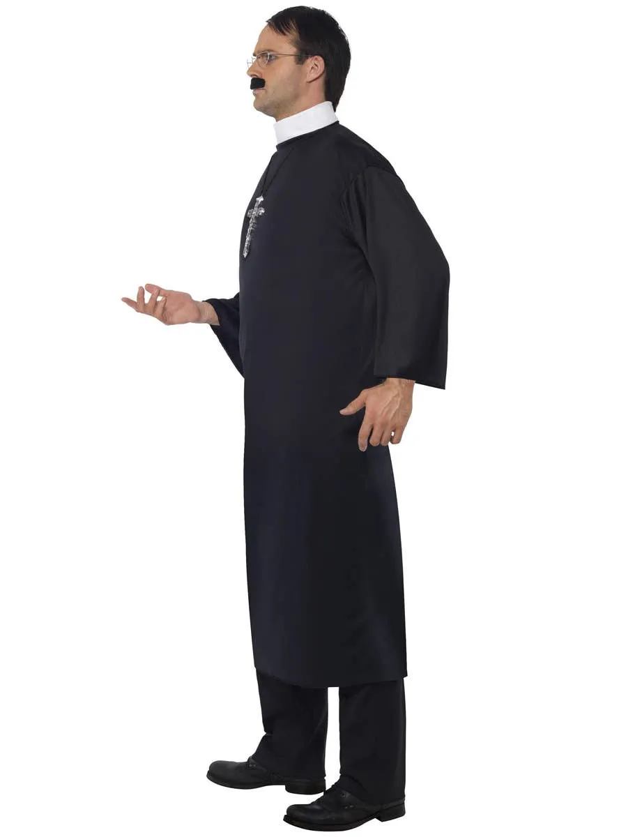 Holy Preacher Mens Plus Size Religious Priest Costume