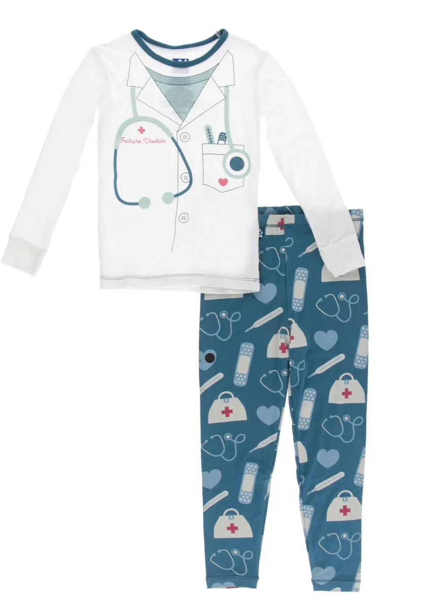 Kickee Pants 2 Piece PJ Set