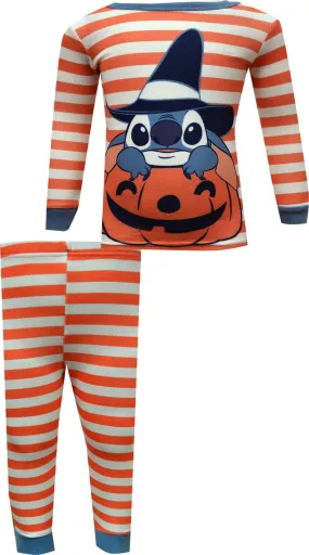 Lilo and Stitch In a Pumpkin Ultra Soft Halloween Baby Pajama