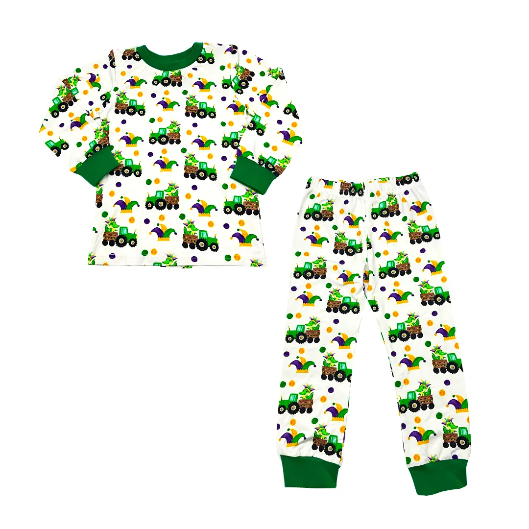 Mardi Gras Alligator Parade Pajama Set (Each)