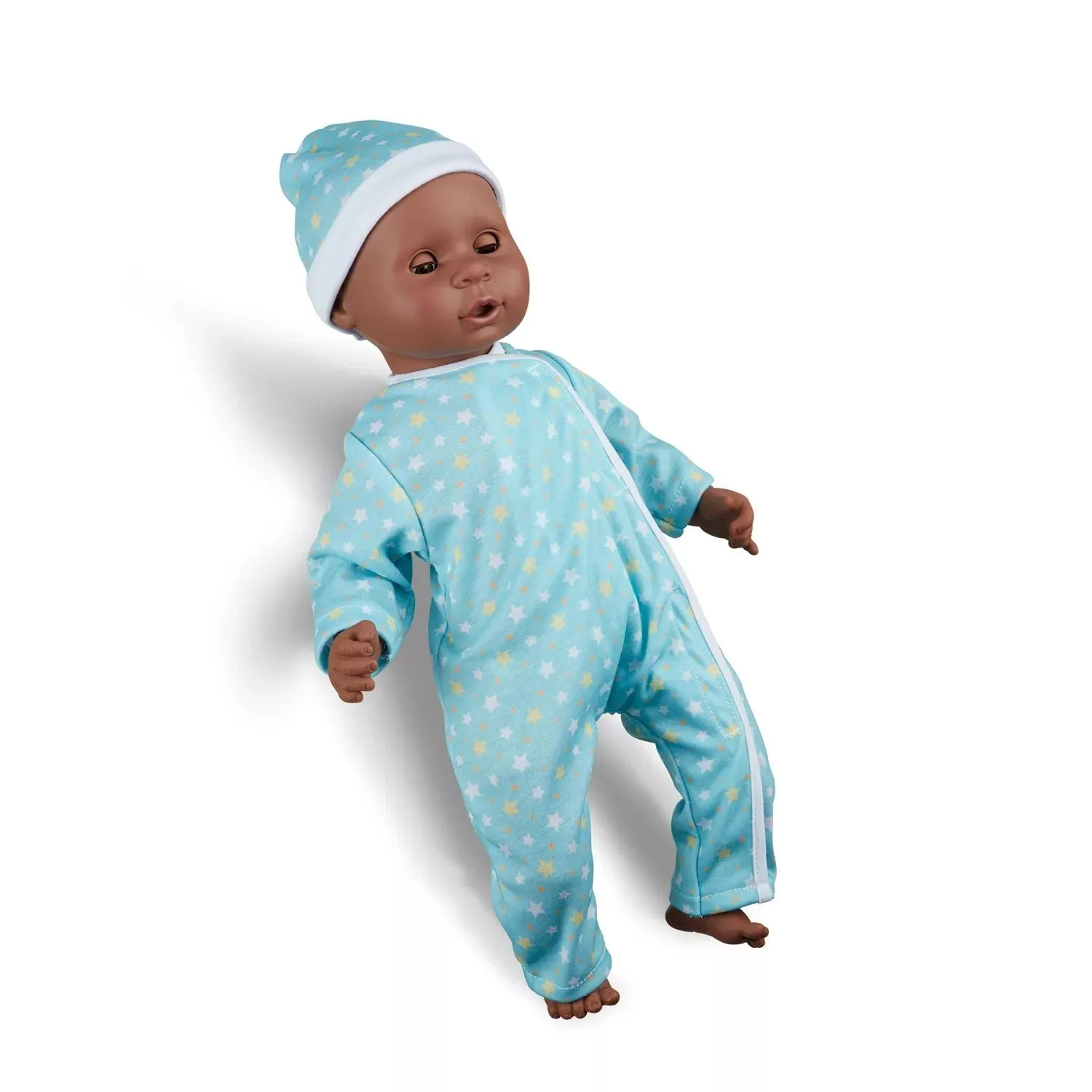 Melissa & Doug Mine to Love Twins Tyler & Taylor 15 Inch Dolls for Boys and Girls with Dark Skin Tone , onesies, hats and pacifiers Melissa & Doug