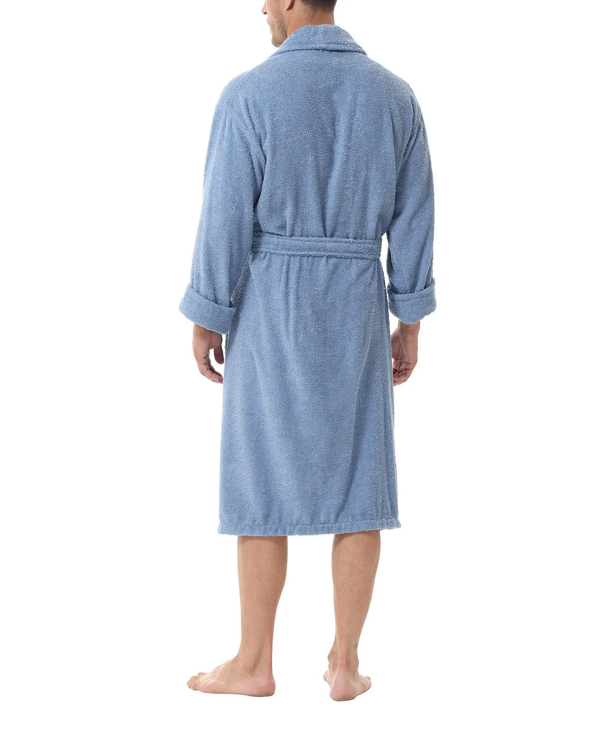 Men's cotton terry robe INK IVY