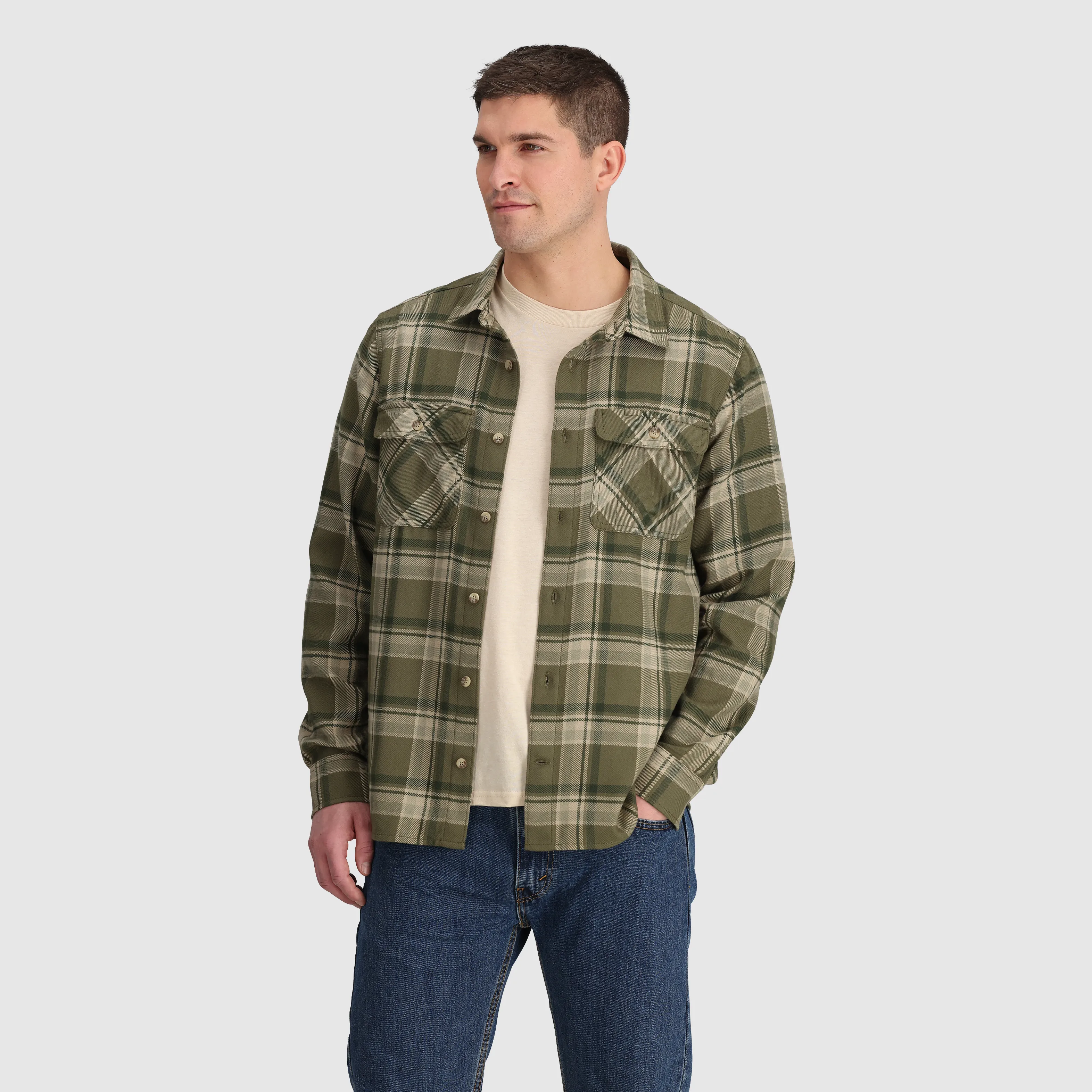 Men's Feedback Flannel Twill Shirt