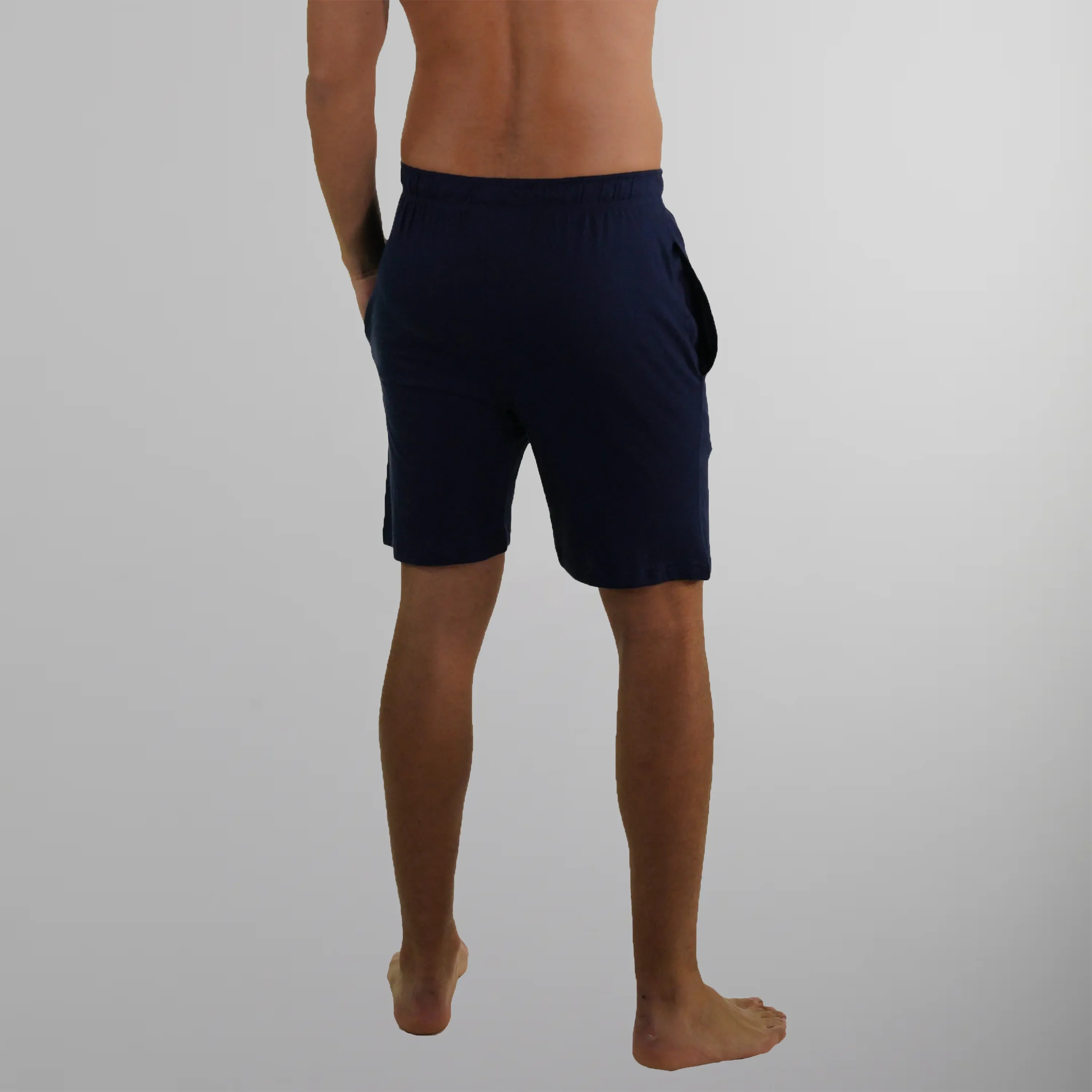 Men's Jersey Sleep Shorts - Navy - FINAL SALE