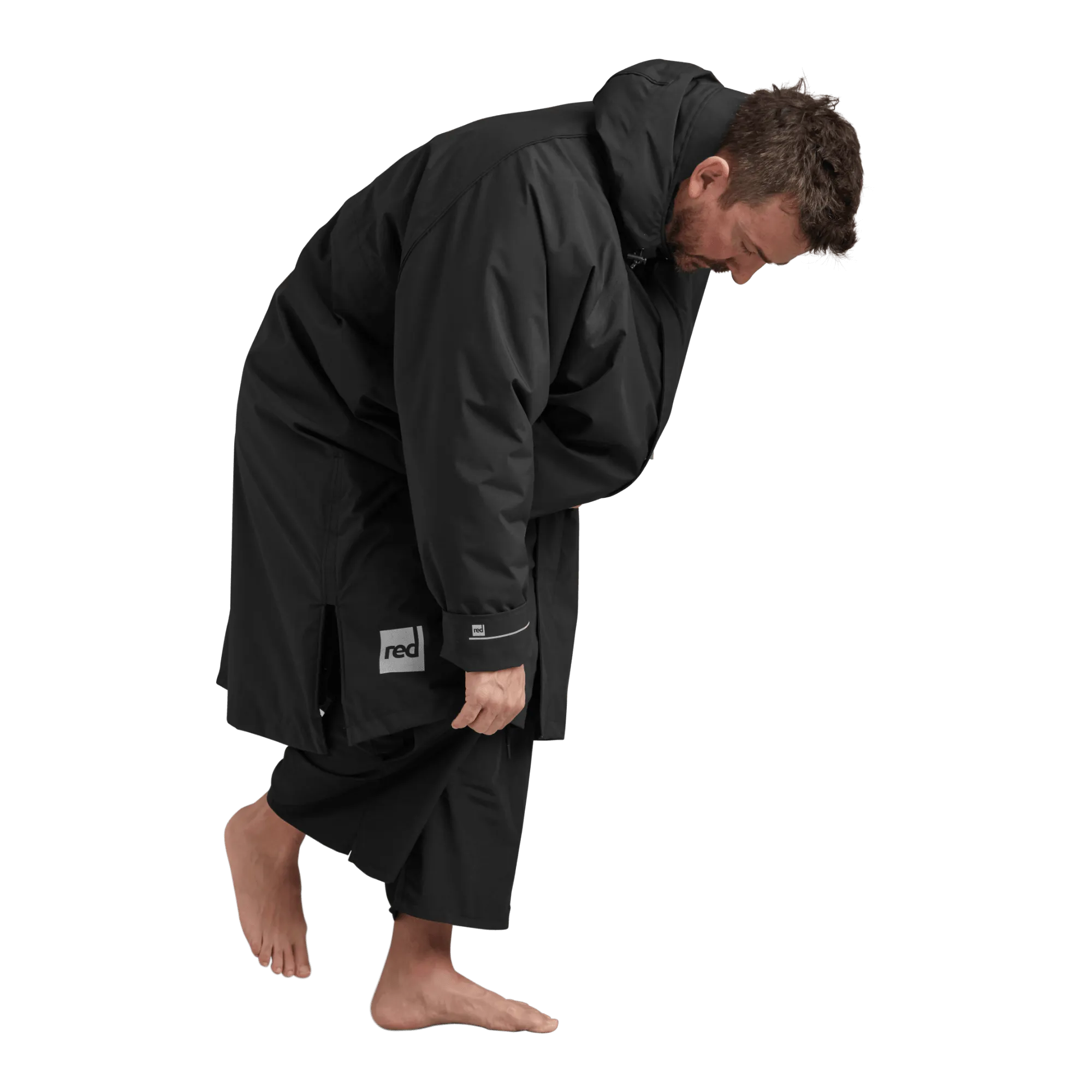 Men's Long Sleeve Waterproof Dry Changing Robe Alter Evo - Stealth Black