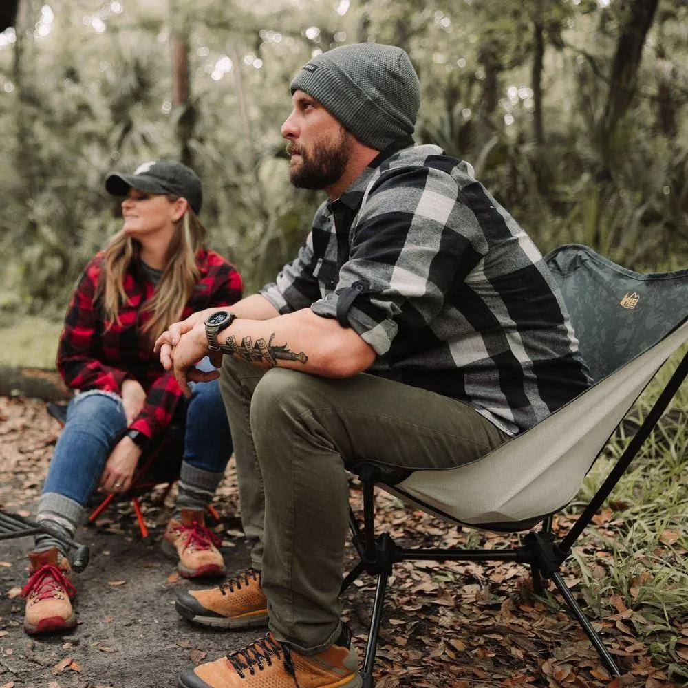 Men's Plaid Flannel - Black