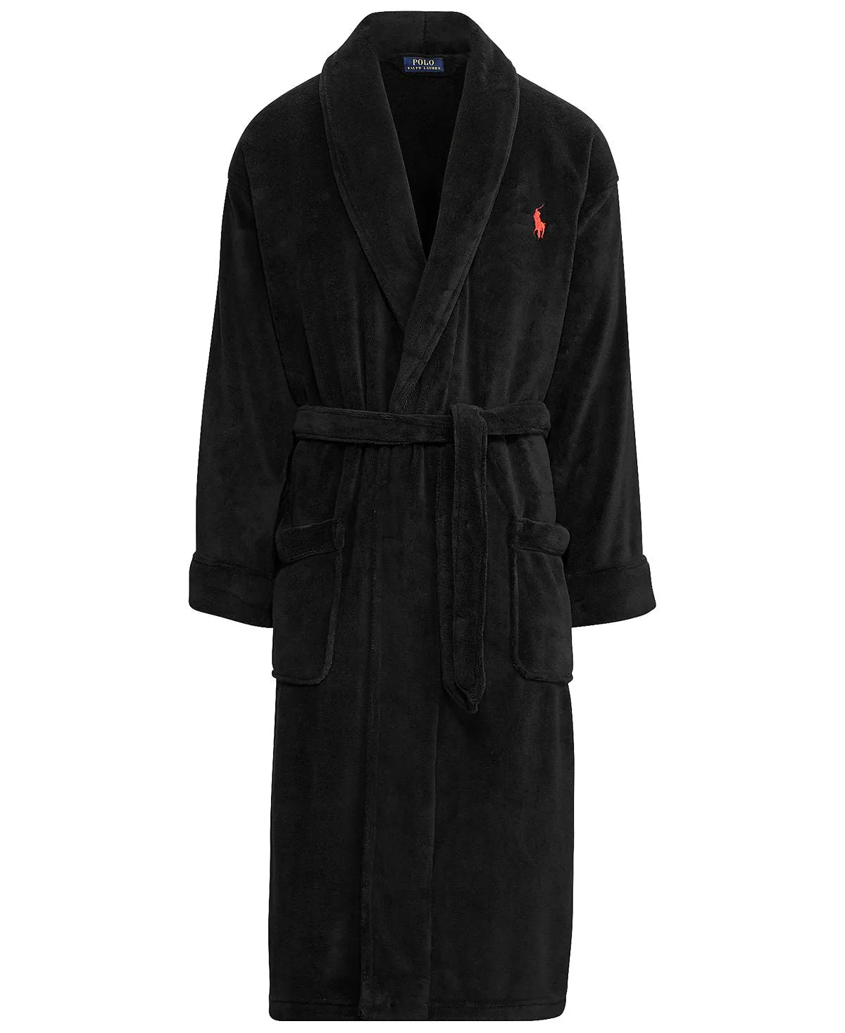 Men's Sleepwear Soft Cotton Kimono Velor Robe Ralph Lauren