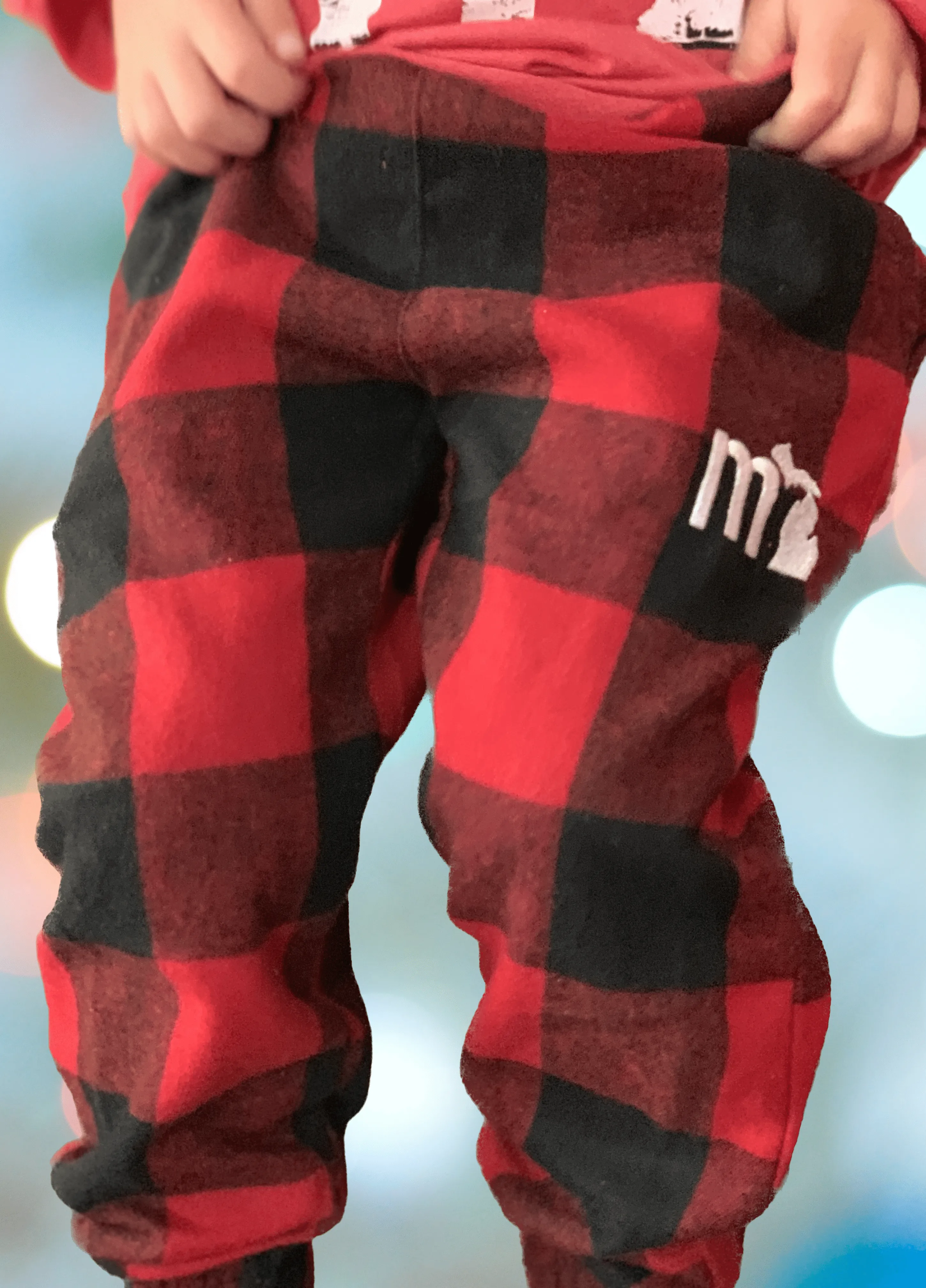 mi Kids Plaid Christmas Pajamas